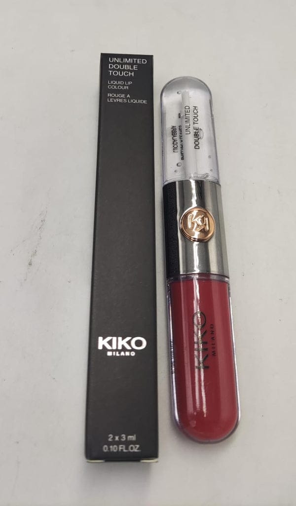 KIKO Milano Unlimited Double Touch Liquid Lipstick – 2-in-1 Long-Lasting Colour & Gloss (UAE