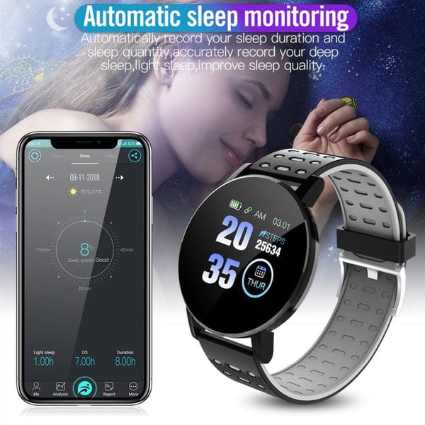 “Bluetooth Smart Watch – Stylish Fitness & Health Tracker