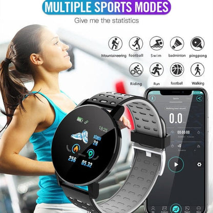 “Bluetooth Smart Watch – Stylish Fitness & Health Tracker