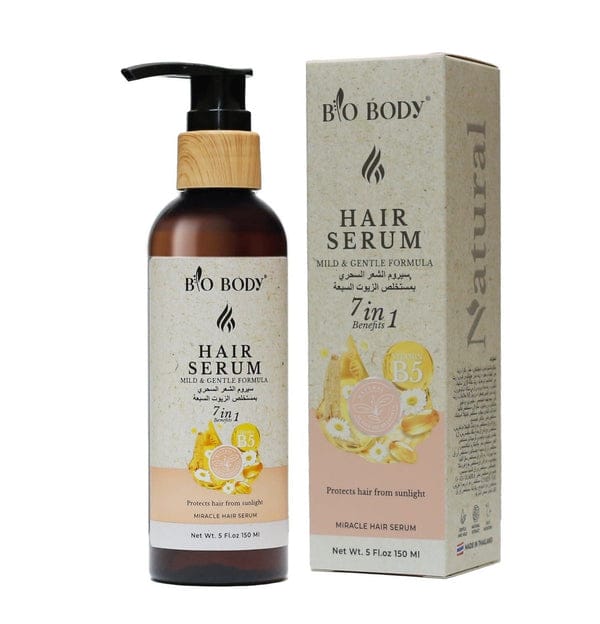 BIO BODY 7-in-1 Hair Serum (Original) – Advanced Hair Repair, Smoothness